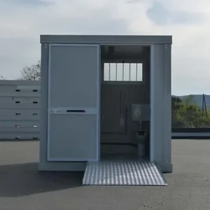 BLOC SANITAIRE PMR AVEC WC, DOUCHE ET LAVABO