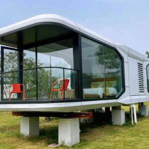 Capsule House E7 2 lits+1 salle de bain avec balcon