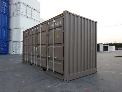 Conteneur de stockage 20 pieds High Cube Open Side Neuf